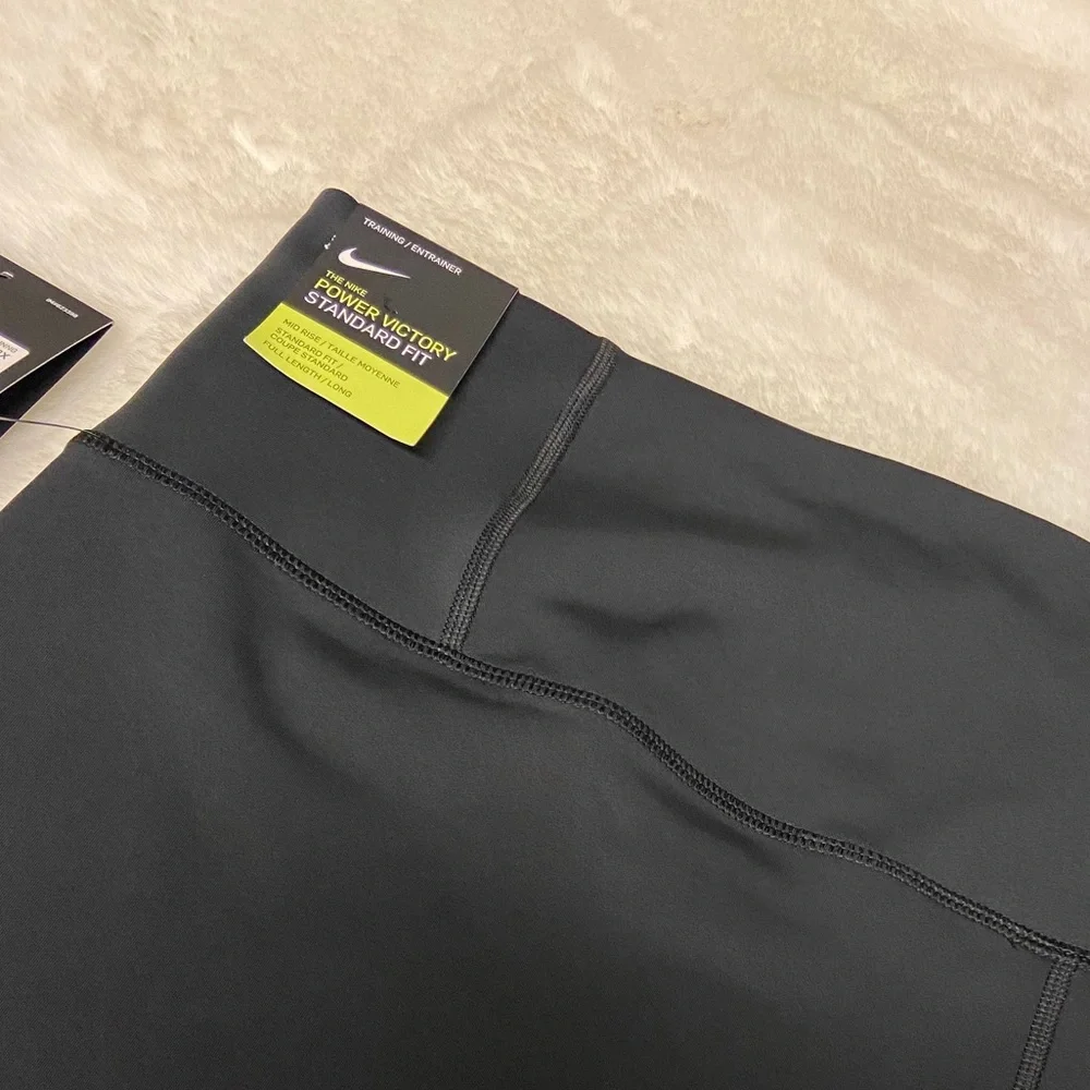 NWT! Nike Plus Size High-Rise Gym pants flare size 1X AV9807-010 - Picture 11 of 12